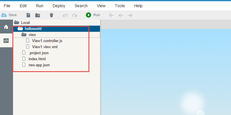 Develop Hello world SAPUI5 application in SAP WebIDE - 第7张 | 优通SAP Develop Hello world SAPUI5 application in SAP WebIDE - 第7张 | 优通SAP