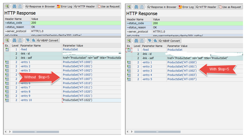 $top and $skip Query option in SAP OData Service - 第2张 | 优通SAP $top and $skip Query option in SAP OData Service - 第2张 | 优通SAP