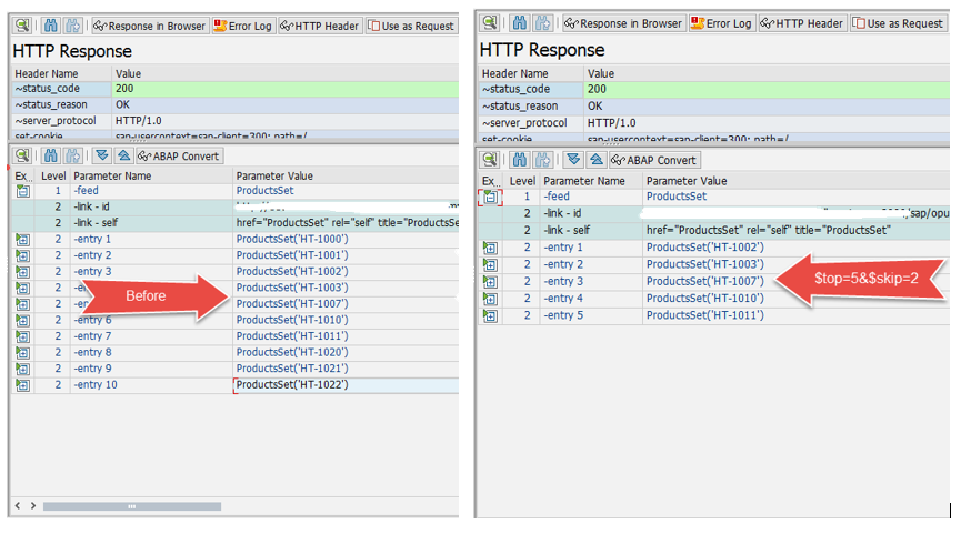 $top and $skip Query option in SAP OData Service - 第3张 | 优通SAP $top and $skip Query option in SAP OData Service - 第3张 | 优通SAP