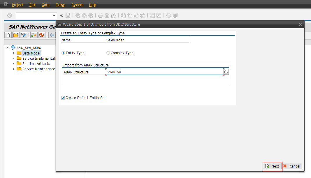 Model your first ODATA Service - 第5张 | 优通SAP Model your first ODATA Service - 第5张 | 优通SAP