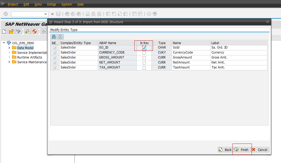 Model your first ODATA Service - 第7张 | 优通SAP Model your first ODATA Service - 第7张 | 优通SAP