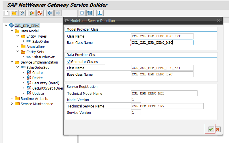 Model your first ODATA Service - 第10张 | 优通SAP Model your first ODATA Service - 第10张 | 优通SAP