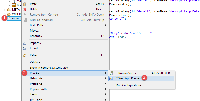 sap.m.SplitApp demo application in SAPUI5 - 第1张 | 优通SAP sap.m.SplitApp demo application in SAPUI5 - 第1张 | 优通SAP
