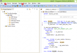 Create ALV ABAP program in Eclipse IDE - 第3张 | 优通SAP Create ALV ABAP program in Eclipse IDE - 第3张 | 优通SAP