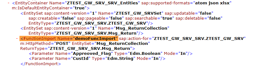 Function Import in SAP OData Service - 第6张 | 优通SAP Function Import in SAP OData Service - 第6张 | 优通SAP