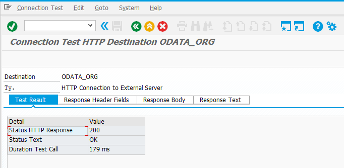 在SAP中配置连接外部的ODATA数据源 - 第4张  | 优通SAP