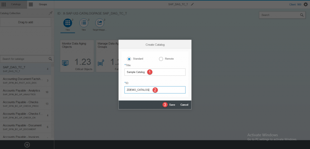 How to create Catalog in SAP Fiori Launchpad - 第4张  | 优通SAP