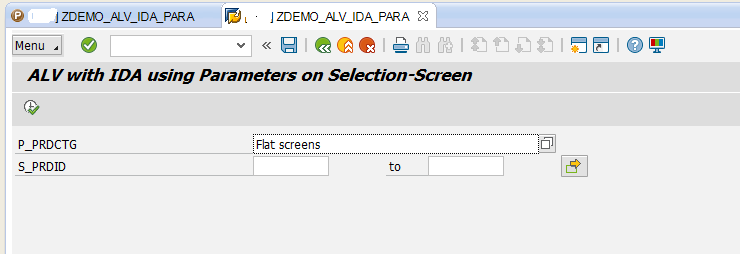 How to set PARAMETERS to the ALV with IDA on HANA - 第3张  | 优通SAP