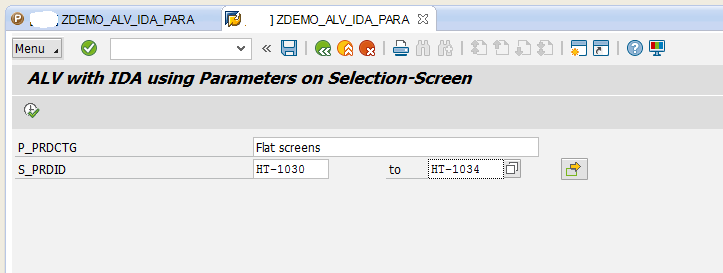 How to set PARAMETERS to the ALV with IDA on HANA - 第5张  | 优通SAP