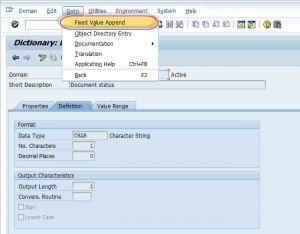 Fixed Value Append in SAP ABAP Domains - 第3张  | 优通SAP