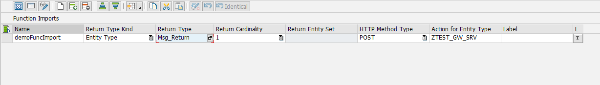 Function Import in SAP OData Service - 第4张  | 优通SAP