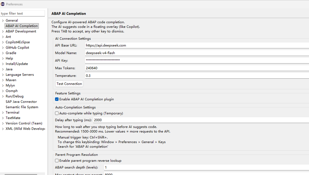 ABAP AI Completion - Eclipse 插件 - 第1张 | 优通SAP ABAP AI Completion - Eclipse 插件 - 第1张 | 优通SAP